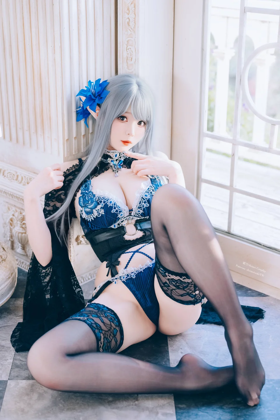 霜月shimo - No.151 Original Dark Elf [16P-45MB] tg@simisebaisi 【丝足阁】012.webp